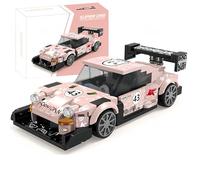 VizBrou Super Sports Car Building Blocks Set, Porschee Retro Racing Cars Building Model Kit, 281PCS Speed and Champion Collectible Super Sports Vehicle, Compatible Model Toys Gift for Adults Kids