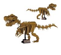 VizBrou T-Rex Dinosaur Skeleton Building Blocks Set, Jurassic Tyrannosaurus Rex Dino Skeleton Bone Construction Kit, Animal Prehistoric Fossil Model Toys for Boys Kids Adults, 309 PCS