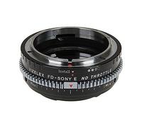 Vizelex CINE ND Throttle Lens Adapter Compatible with Canon FD Lenses on Sony E-Mount Cameras
