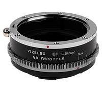 Vizelex ND Throttle Lens Adapter Compatible with Canon EOS (EF/EF-S) D/SLR Lens to Select L-Mount Alliance Mirrorless Cameras with Built-in Variable ND Filter (2 to 8 Stops)