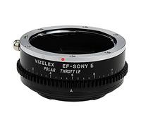 Vizelex Polar Throttle Lens Adapter Compatible with Canon EOS EF and EF-S Lenses to Sony E-Mount Cameras - By Fotodiox Pro