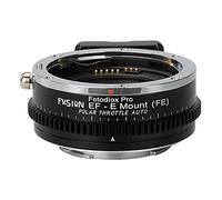 Vizelex Polar Throttle Smart Lens Adapter Compatible with Canon EOS EF Lenses to Sony E-Mount Cameras - By Fotodiox Pro