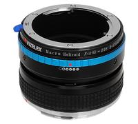 Vizelex Variable Magnification Helicoil Adapter Compatible with Nikon F-Mount G-Type Lenses on Canon EOS EF/EF-S Cameras