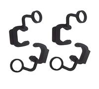 Vizemo 4 Pcs Silicone Rubber Locking Plug for Gopro Hero 8 7 6 5 4 3 3+ 2 1 and SJ4000, SJ5000, SJ7000, and Xiaomi YI (Black)