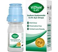 VIZhyal 0.4% Cross-Linked Sodium Hyaluronate Eye Drops for Dry Eyes & Tired Eyes