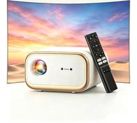VIZONY FHD 1080P Projector with 4K Support, 800ANSI, 5G WiFi, Bluetooth, Full-Sealed Engine, Electric Focus, 4P4D, PPT, Zoom for Home Movies, Compatible with iOS, Android, PC, TV