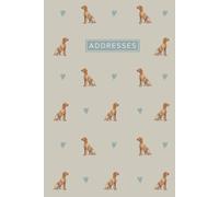 Vizsla Address Book Hardcover: Contacts At a Glance with Alphabetical Headers