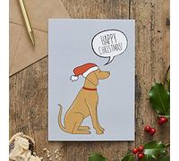 Vizsla Christmas Card