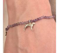 Vizsla Crystal Bracelet - Personalised