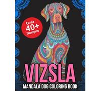 Vizsla Mandala Dog Coloring Book