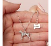 Vizsla Silver Necklace - Personalised