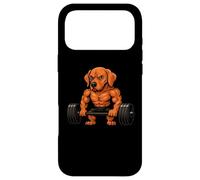 Vizsla Weightlifting Bodybuilder Workout Gym Dog Lover Case for iPhone 17 Pro Max