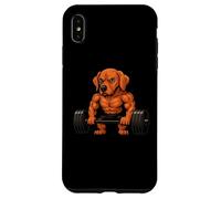 Vizsla Weightlifting Bodybuilder Workout Gym Dog Lover Case for iPhone XS Max