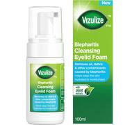 Vizulize Blepharitis Eye Lid Foam, 100ml for Removal of Oil, Debris and contaminants Caused by Blepharitis