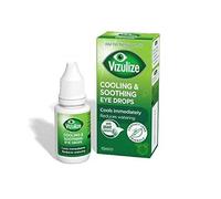 Vizulize Cooling and Soothing Eye Drops, 10 ml, Pack of 2