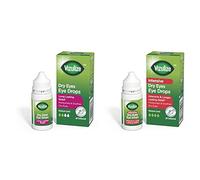 Vizulize Dry Eyes Eye Drops 10ml - Long Lasting Relief, Moisturizes & Soothes Dry Eyes & Intensive Dry Eye Drop 10ml - Intensive & Longer Lasting Relief, Moisturises & Soothes Dry Eyes
