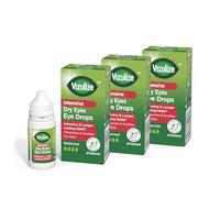 Vizulize Intensive Dry Eye Drop 10ml - Intensive & Longer Lasting Relief, Moisturises & Soothes Dry Eyes - 3 Pack