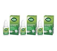 Vizulize Natural Eye Brightener Drops, for a Brighter & Whiter Appearance, with Natural Plant Extracts, 3 x 10 ml Bottles