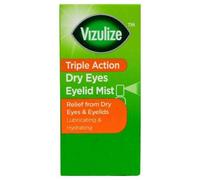 Vizulize Triple Action Dry Eyes Eyelid Mist 10ml