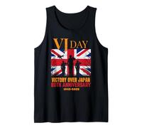 VJ Day 80th Anniversary 2025 War World II Victory Tank Top