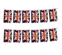VJ Day 80th Anniversary Bunting Decoration, VJ Day 80th Anniversary Decorations,Victory Japan Day 80 Years Bunting Flags Banner Decor 7m 20Flags, 14 x 21 cm (4)
