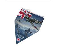 VJ Day 80th Anniversary Bunting Flags, 5m Length - WWII Commemorative with Union Jack & Spitfire Design, Outdoor/Indoor Decoration for Victory in Japan Day, British Patriotic Celebrations