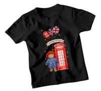 VJ Day 80th Anniversary Kids T-Shirt 2025 Union Jack British Flag Victory Over Japan Day Tee, WWII Remembrance Costume Top for Boys & Girls, School Celebration #1 Unisex Large Black