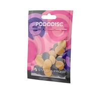 VJ STALEKS PRO Pododisc Refill 50 Disposable Pedicure Stickers (Rugosity - 180) PDF-15-180 pedicure dry skin cracked feet soles, heel caluses, dead skin, hard skin,callus remover, scrubber