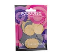 VJ STALEKS PRO Pododisc Refill 50 Disposable Pedicure Stickers (Rugosity - 80) PDF-25-80 pedicure dry skin cracked feet soles, heel caluses, dead skin, hard skin,callus remover, scrubber