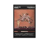 VJE GDEUEU Arcade Fire Funeral 1 Canvas Poster Bedroom Decor Sports Landscape Office Room Gift Unframe-style 12x18inch(30x45cm)