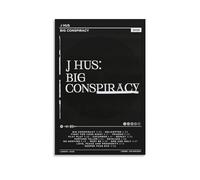 VJE GDEUEU J Hus - Big Conspiracy Canvas Poster Wall Art Decor Print Picture Paintings for Living Room Bedroom Decoration Unframe-style 12x18inch(30x45cm)