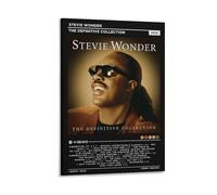 VJE GDEUEU Stevie Wonder The Definitive Collection 2 Canvas Poster Bedroom Decor Sports Landscape Office Room Gift Frame-style 16x24inch(40x60cm)