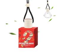 Vjeybv Car Perfume | Christmas Fragrance Car Smell Air Freshener | Long-Lasting Odor Eliminator Aromatherapy Ornaments for RV Sedan Automotive Rearview Mirror Driver Women Men Holiday