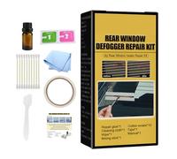 Vjeybv Rear Window Defogger Repair Kit, Heated Car Grid Lines Windshield Repair Kits, Window Repairs Kit For Car Scratches Broken Grid Lines, Conductive Cars Heated Rear Defroster Repairs Kits