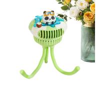 Vjeybv Stroller Fan | Personal Fan Clip on Stroller with 3 Speed Settings | Quiet Cooling Accessories for Travel Carseat Wheelchair Camping Outdoor Sleeping Bedroom Crib