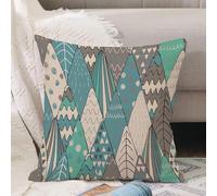 VJIZLOQB Throw Pillow Cushion Cover,Forest seamless pattern background. Scandinavian style.,Pillow Cover for Home Livingroom Couch Bed Sofa Decorate 16 x 16 in