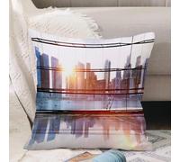 VJIZLOQB Throw Pillow Cushion Cover,Generic Formula 1 Racing Car Illustration with Special Effect Turbo Motion Auto Prin,Pillow Cover for Home Livingroom Couch Bed Sofa Decorate 16 x 16 in