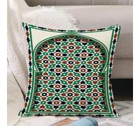 VJIZLOQB Throw Pillow Cushion Cover,Luxury Fashion Design Print With Geometric Pattern. Illustration. For Modern Interior Desi,Pillow Cover for Home Livingroom Couch Bed Sofa Decorate 18 x 18 in
