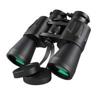 VJJB 20x50 Binoculars for Adults, HD High Powered Binoculars, Non-Slip Grip, Waterproof, Shockproof, Low Light Vision for Bird Watching, Hunting, Traveling, Sightseeing
