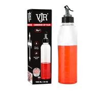 VJR Communion Cup Filler Bottle - 1000 ml Capacity - Easy-Pour Plastic Pitcher for Church Services, Communion Supplies