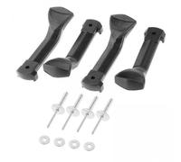 VJSlwpi Hood Panel Latch Strap Rubber Black Replacement Kit Body Fittings Compatible With Ski Doo Snowmobile Series