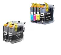 VJSLWPIB LC203 Ink Cartridge Compatible With MFC-J4320DW J4420DW J4620DW J5520DW J5620DW J5720DW(1 Set 4 PCS 2BK)