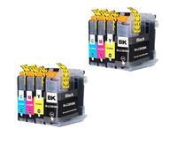 VJSLWPIB LC203 Ink Cartridge Compatible With MFC-J4320DW J4420DW J4620DW J5520DW J5620DW J5720DW(2 Sets 8 PCS)