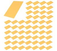 Vjsujehgy 100pcs Metal Engraving Blank Color Aluminum Sheets Engraving Business Cards Multi-Purpose Engraving DIY Gift B