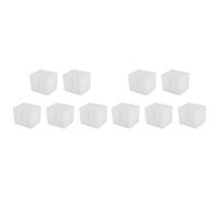 Vjsujehgy 100x60x20mm 100pcs Magic Sponge Eraser Melamine Cleaner-White