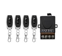 Vjsujehgy AC 220V 30A 1CH 433MHz Wireless Remote Control Switch Relay Receiver + Off/on Transmitter