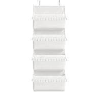 Vjsujehgy Boho Nursery Decor over the Door Organizer Hanging,4 Pockets- Hanging Storage Organizer Behind Door