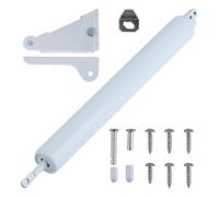 Vjsujehgy Complete Storm Door Closer Kit for Home: Screen Door, Pneumatic Bracket, and Window Safety Closure with Hold Open Feature