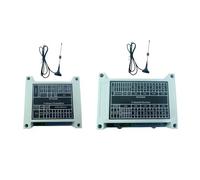 Vjsujehgy Controller 8CH 433Mhz Bidirectional IO Swicth Module for Garage Door Security System Point-to-Point Feedback Remote Switch Relay