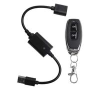 Vjsujehgy DC5V 433Mhz USB Wireless Remote Control Switch Driver Power on Off for LED Light Strip Reading Lamp Light Fan